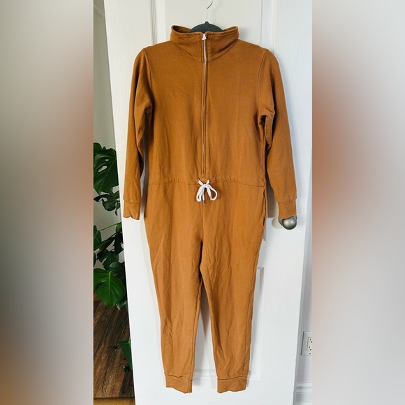 Smash + Tess Shay Romper in Camel Brown - Picture 2 of 3